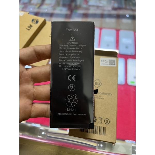 Pin IP 6splust dung lượng chuẩn 1750mah bảo hành 1 năm