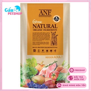 Thức ăn hạt cho mèo trưởng thành ANF 6 Free Indoor Adult