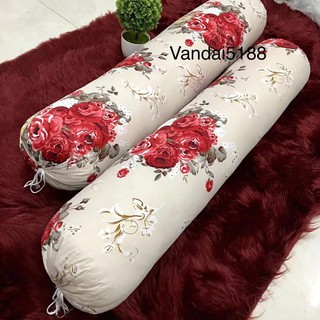 Ruột gối ôm bông gòn tinh khiết mẫu hoa hồng
