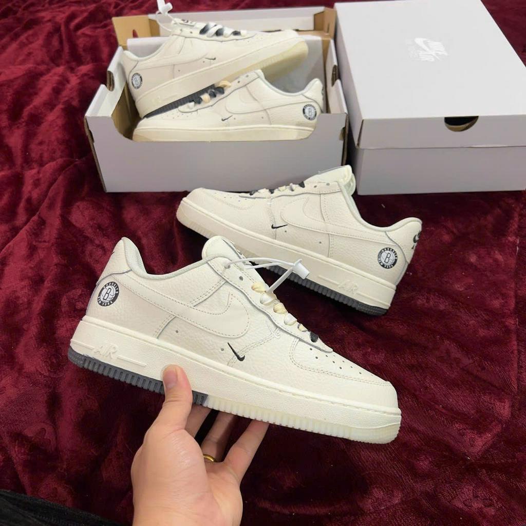Giày thể thao nam nữ AF1  N i keee Âm dương, navy canvas, N xám lông chuột đang hot nhất năm