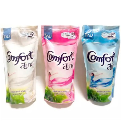 Nước Xả Vải Comfort Fabric Softener 580ml Thái Lan - Công Thức Siêu Mềm Mới HuLe