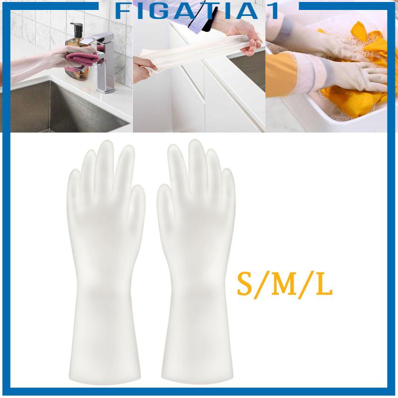 Găng Tay PVC Dài Chống Trượt figatia1 Tiện Dụng Cho Nhà Tắm / Nhà Vệ Sinh