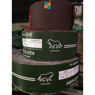 Nhám vải cuộn sư tử (khổ 10cmx45m)