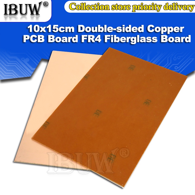 Bộ 2 Bảng Mạch FR4 PCB 10x15cm 10*15