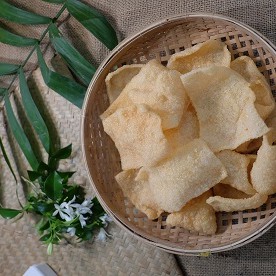 Bánh phồng tôm Cà Mau Con Tôm Rừng làm thủ công truyền thống - không bột ngọt - không hạt tiêu