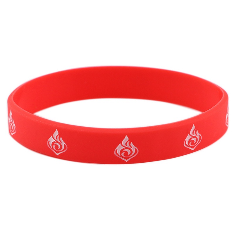 Tmdbyx Vòng Tay Cao Su Silica Gel Hóa Trang Game Genshin Impact