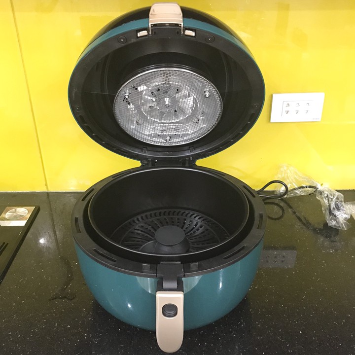 NỒI CHIÊN KHÔNG DẦU 8L PHome PL-800, NẮP KÍNH TRONG SUỐT, THIẾT KẾ SANG TRỌNG