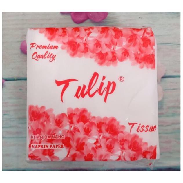 GIẤY VUÔNG TULIP DÙNG VỆ SINH CHO BÉ