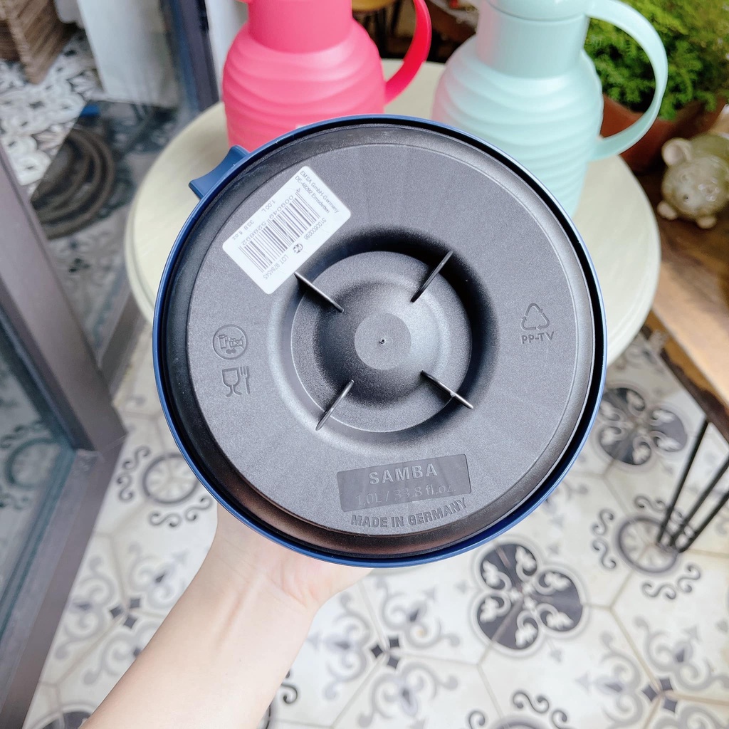 Bình giữ nhiệt Emsa Samba 1L Giữ nhiệt tốt, tiện lợi và bền đẹp