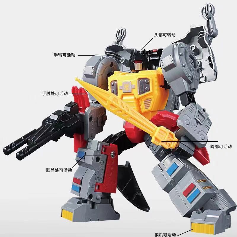 [Mua 1 đến 2] DynaSky Hornet Transformers Steel Baron Fire Truck Robot trò chơi trí não