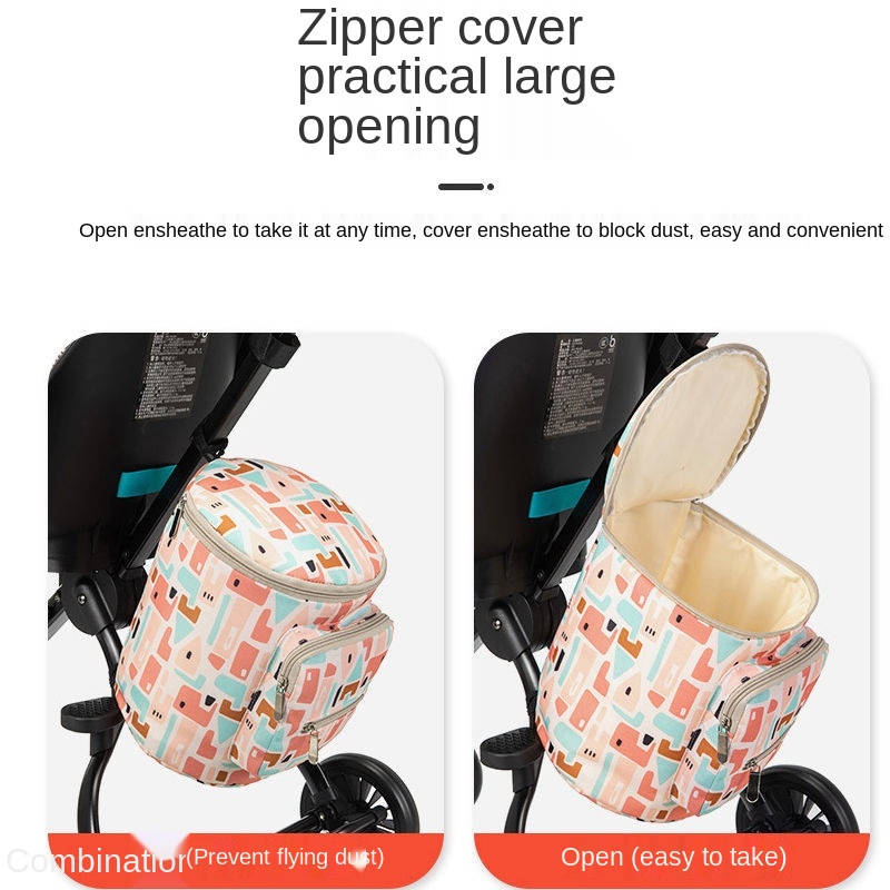 Túi đựng đồ treo xe đẩy em bé tiện dụng tùy chọn màu sắc
