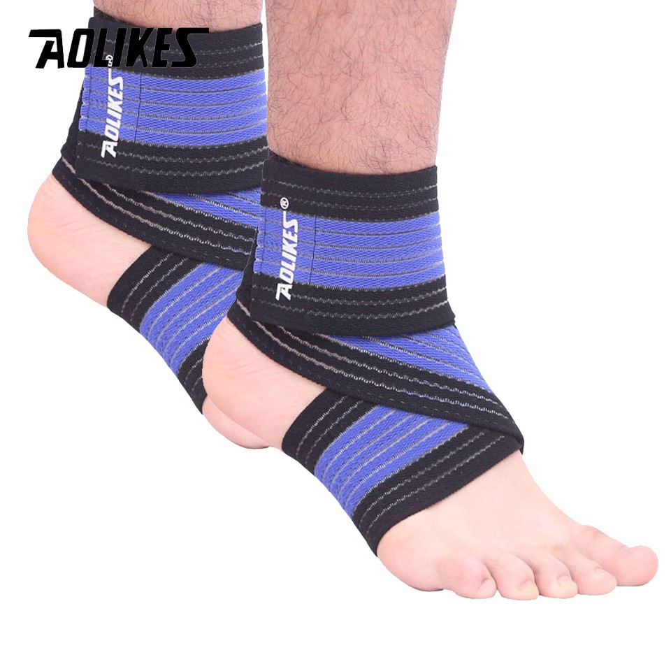 Bộ 2 băng cổ chân AOLIKES A-1520 bảo vệ mắt cá chân hỗ trợ khớp cổ chân sport ankle support