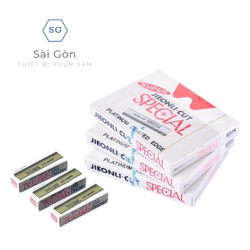 Dao lam tỉa lông mày siêu tiện lợi (hộp 10 lưỡi dao) special