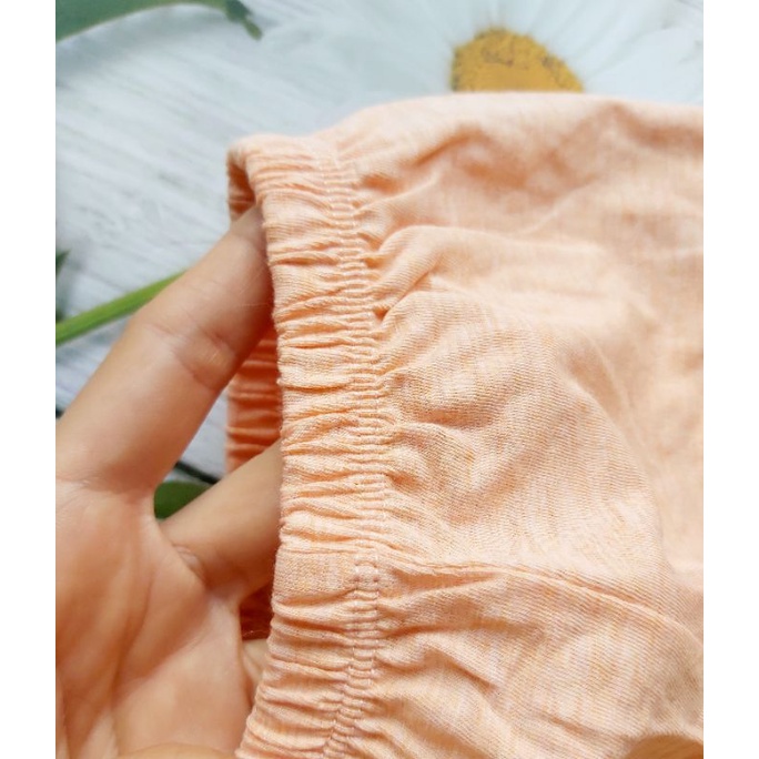 (6-&gt;9 tháng) Bộ cài vai cộc tay Dokma - chất cotton Mỹ siêu mềm thoáng (DB726)