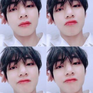 Khuyên môi không cần xỏ V BTS