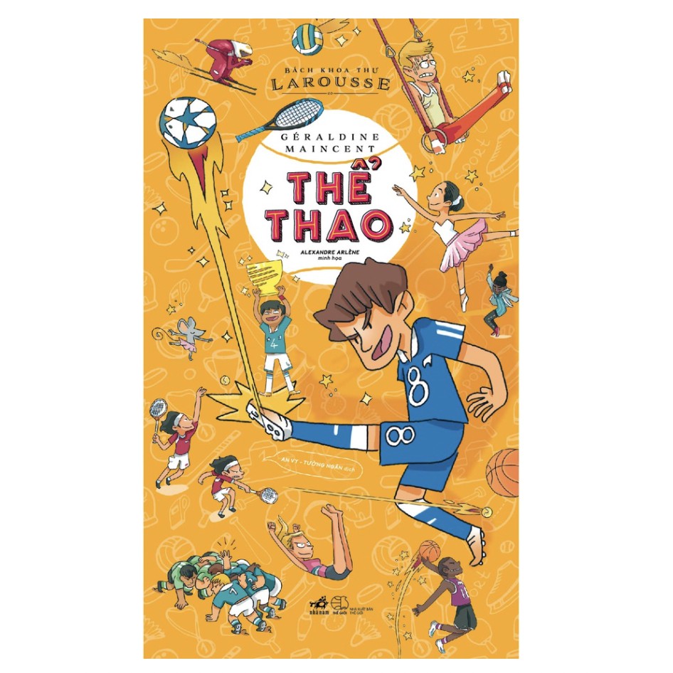 Sách - Bách khoa thư Larousse - Thể thao (Bìa cứng)