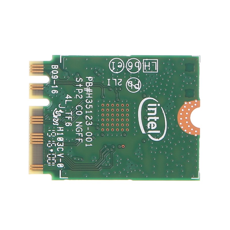 Card Wifi Không Dây Ac 3165 Bt4.0 2.4g / 5g 433m Ngff