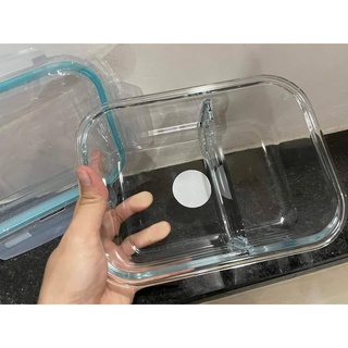 [Giá hủy diệt] Thố thủy tinh cao cấp 1 lít chia ngăn