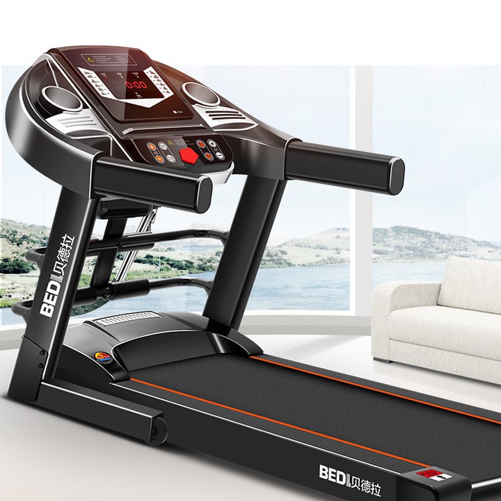 Máy chạy bộ đa năng KORESMART, máy chạy bộ tại nhà cao cấp, có đai massage, máy tập gia đình