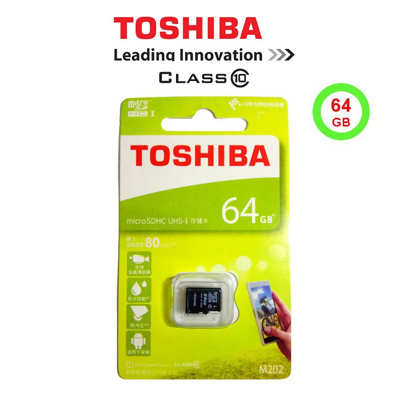 Thẻ Nhớ Toshiba 64gb Mmc Toshiba Dung Lượng 4gb 8gb / 16gb / 32gb | BigBuy360 - bigbuy360.vn