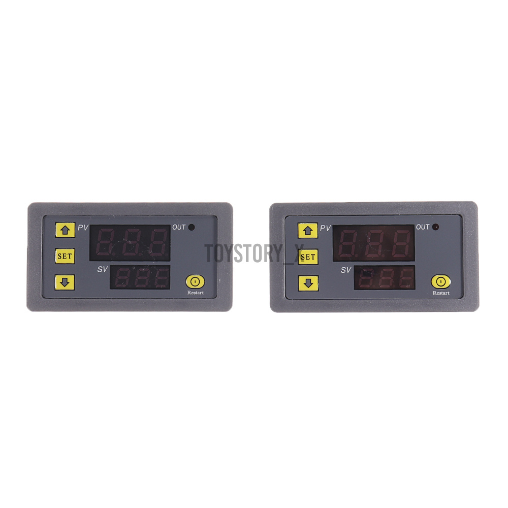 DC12V / 24V Delay Timer Infinite Loop Delay Module Double Digital Display Time Relay Board 0 ~ 999 hr / min / sec