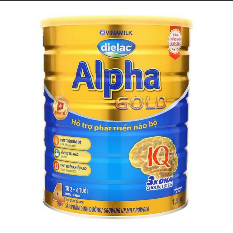 Sữa Dielac Alpha Gold 4 1kg5 [DATE Mới]