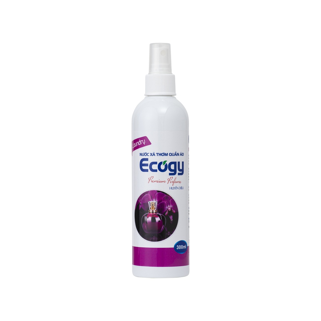 Chai xịt thơm quần áo Ecogy với công nghệ lưu hương kép vượt trội xịt phòng, xịt tủ quần áo, xịt sau sấy ...