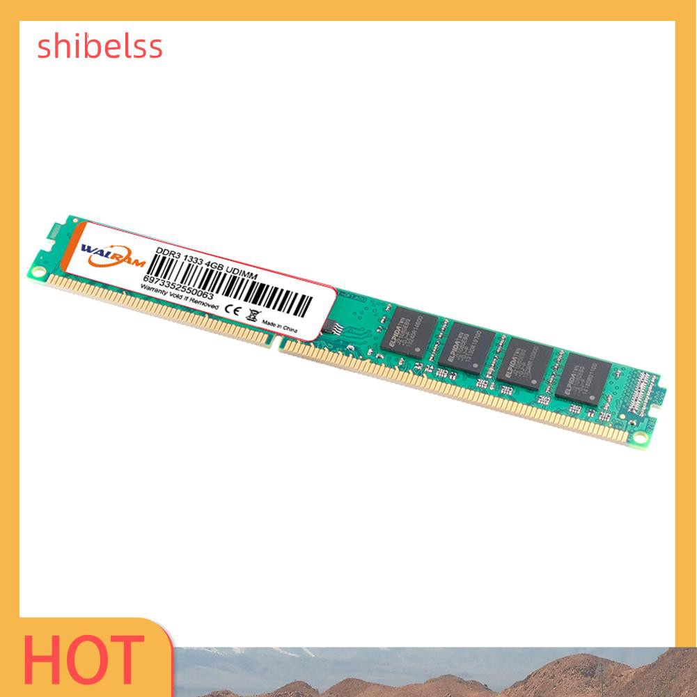 Mô Đun Lưu Trữ Thẻ Nhớ Ram Shibelss 4gb 1333mhz Ddr3 240-pin | BigBuy360 - bigbuy360.vn