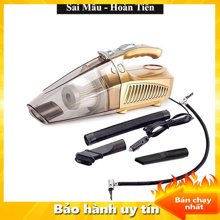 ✔️Máy hút bụi kèm bơm lốp ô tô 4 in 1 đa năng hút bụi cực mạnh, bơm lốp siêu nhanh nhỏ gọn tiện dụng - Bảo hành 12 tháng