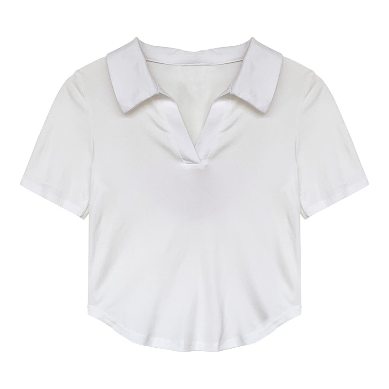 Áo polo COZOKC ngắn tay ôm dáng thời trang Hàn Quốc trẻ trung