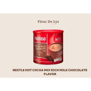 Nestle hot cocoa mix rich milk chocolate flavor