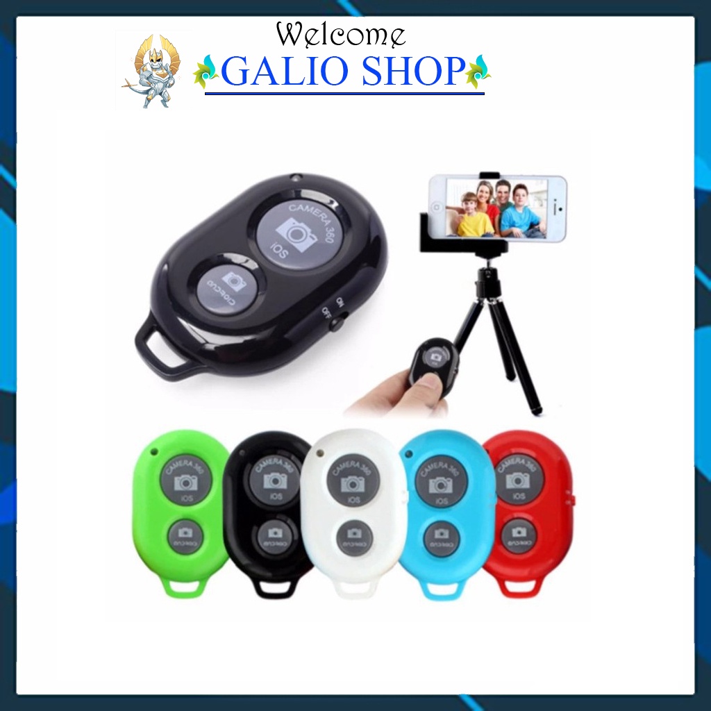 Remote chụp ảnh Bluetooth điều khiển chụp hình từ xa cho điện thoại di động Remote Wireless Bluetooth