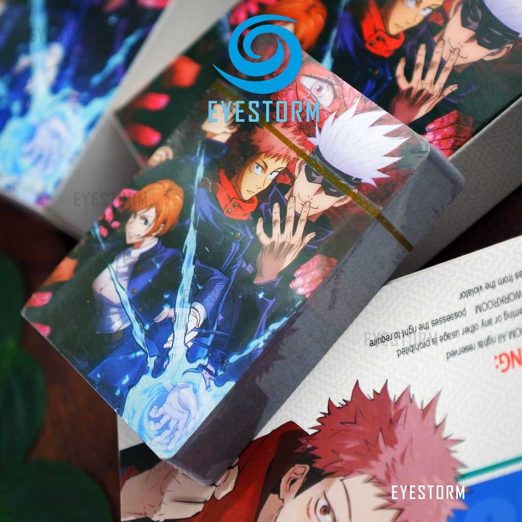 Bài tây anime Jujutsu Kaisen - Chú Thuật Hồi Chiến, tú lơ khơ, manga - Poker YW - 54 lá