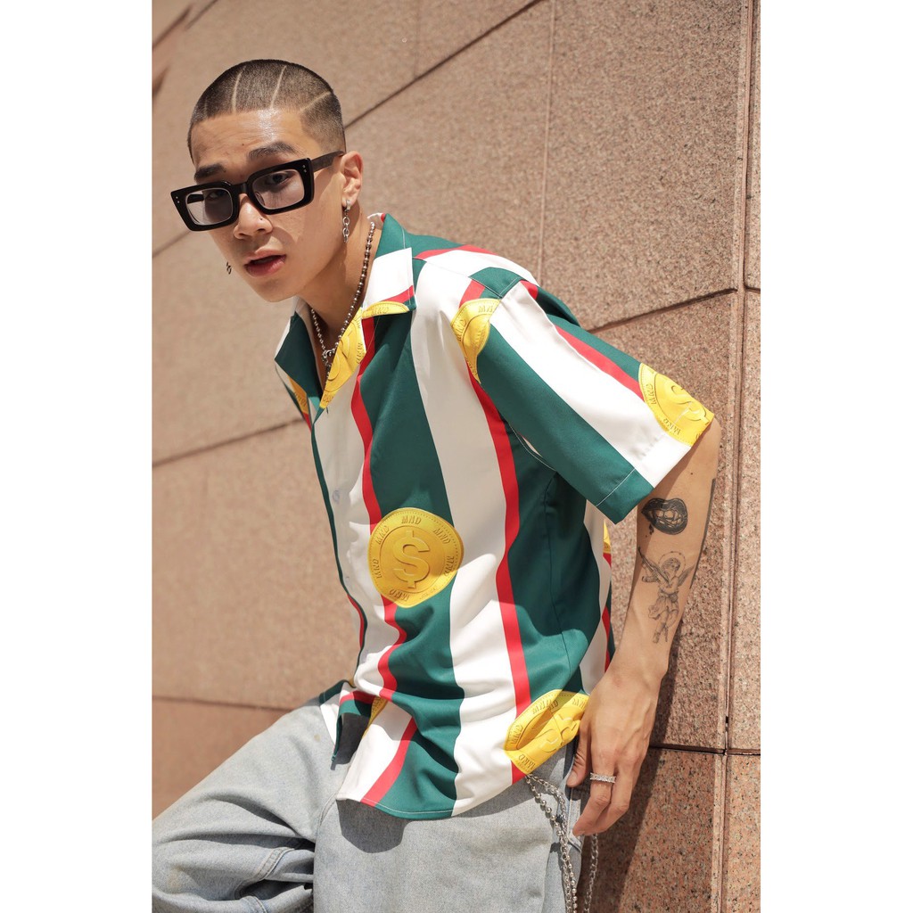 MENDE - D.N Trump Shirt - Áo sơ mi tay ngắn MENDE chính hãng