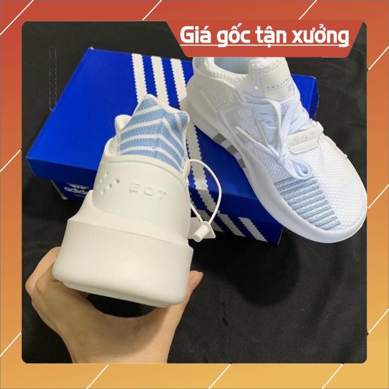 Freeship+ Hàng Xịn] Giày thể thao eqt trắng xanh cao cấp, Giày nam nữ Full box bill