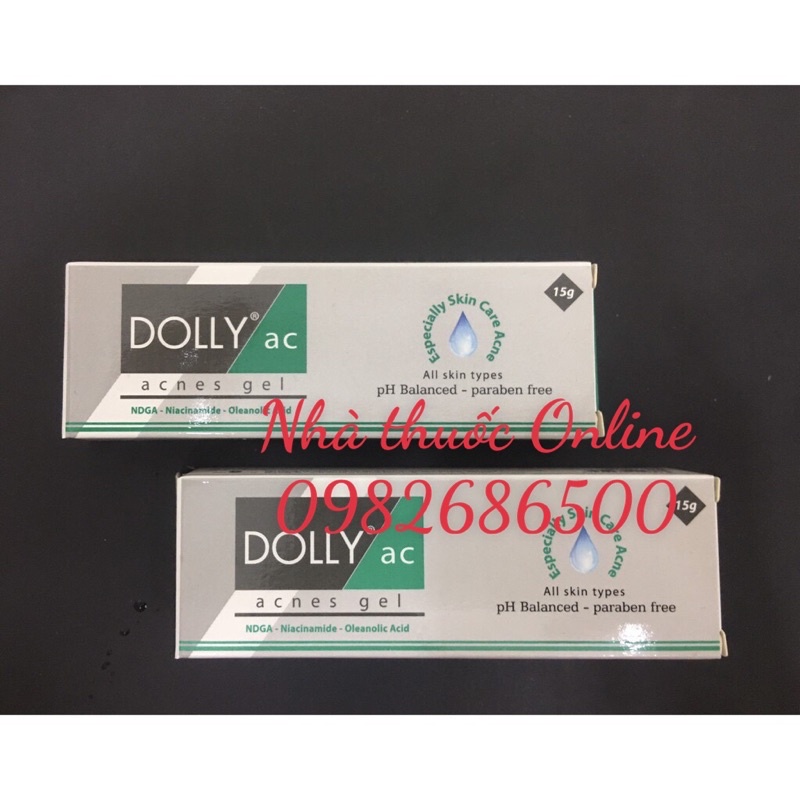 Gel mờ thâm và làm dịu da giảm mụn Dolly Ac Acnes Gel 15g