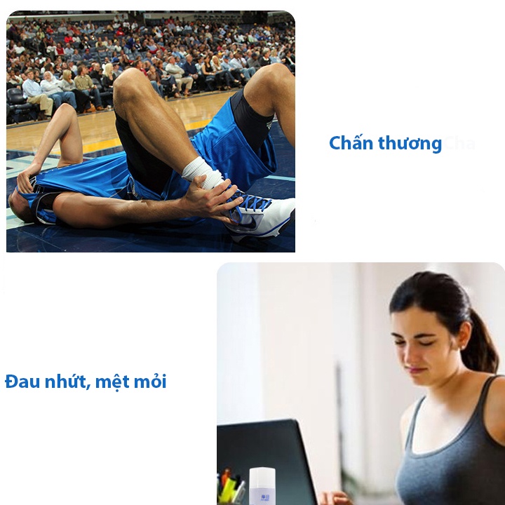Bình xịt lạnh,xịt nóng giảm đau chấn thương XL220