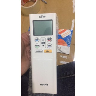 Remote-Điều khiển điều hoà Fujitsu nội địa Nhật chữ Nhật - hàng mới đẹp, chuẩn nhật-tặng pin