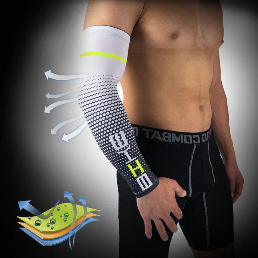 Găng Cánh Tay Bằng Polyester Chống Tia UV Khi Đi Xe Đạp Dành Cho Nam Và Nữ