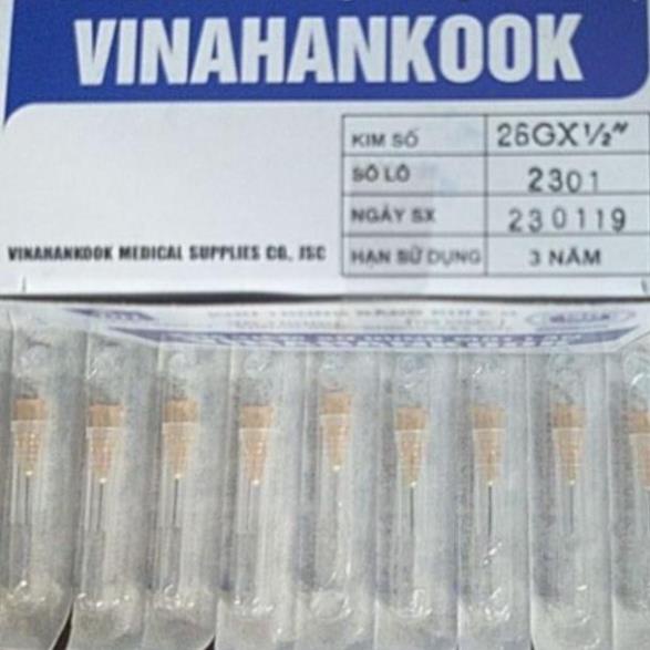 Kim tiêm 18G, 20G, 22G, 23G, 25G, 26G Vinahankook