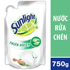 Nước Rửa Chén Sunlight Thiên Nhiên Túi 750g