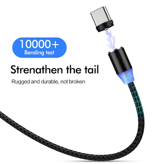 Dây Cáp Sạc Micro USB Type-C 2.1A Có Nam Châm Cho Điện Thoại Android / Phone