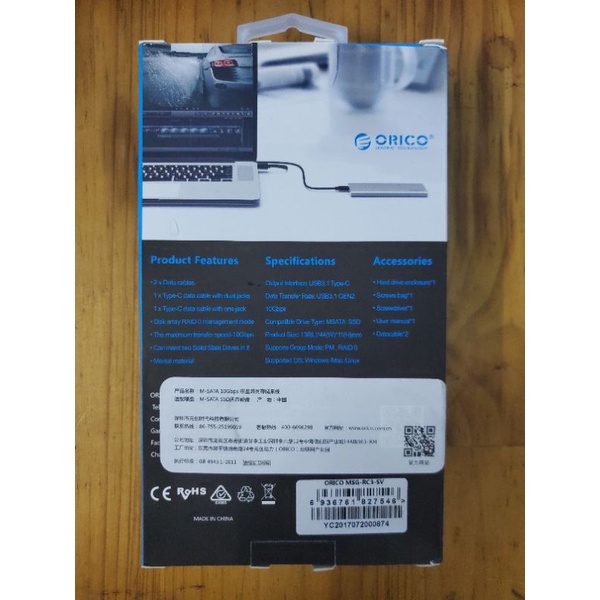 Box ổ cứng di động Orico dual bay | BigBuy360 - bigbuy360.vn