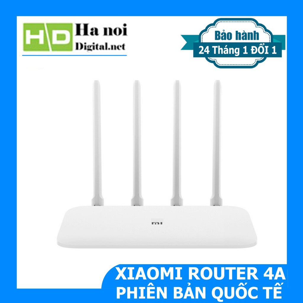 Phụ kiện giá rẻ uy tín Bộ phát Wifi Xiaomi Router 4A Dual Wifi 2.4/5G - Hàng Chính Hãng
