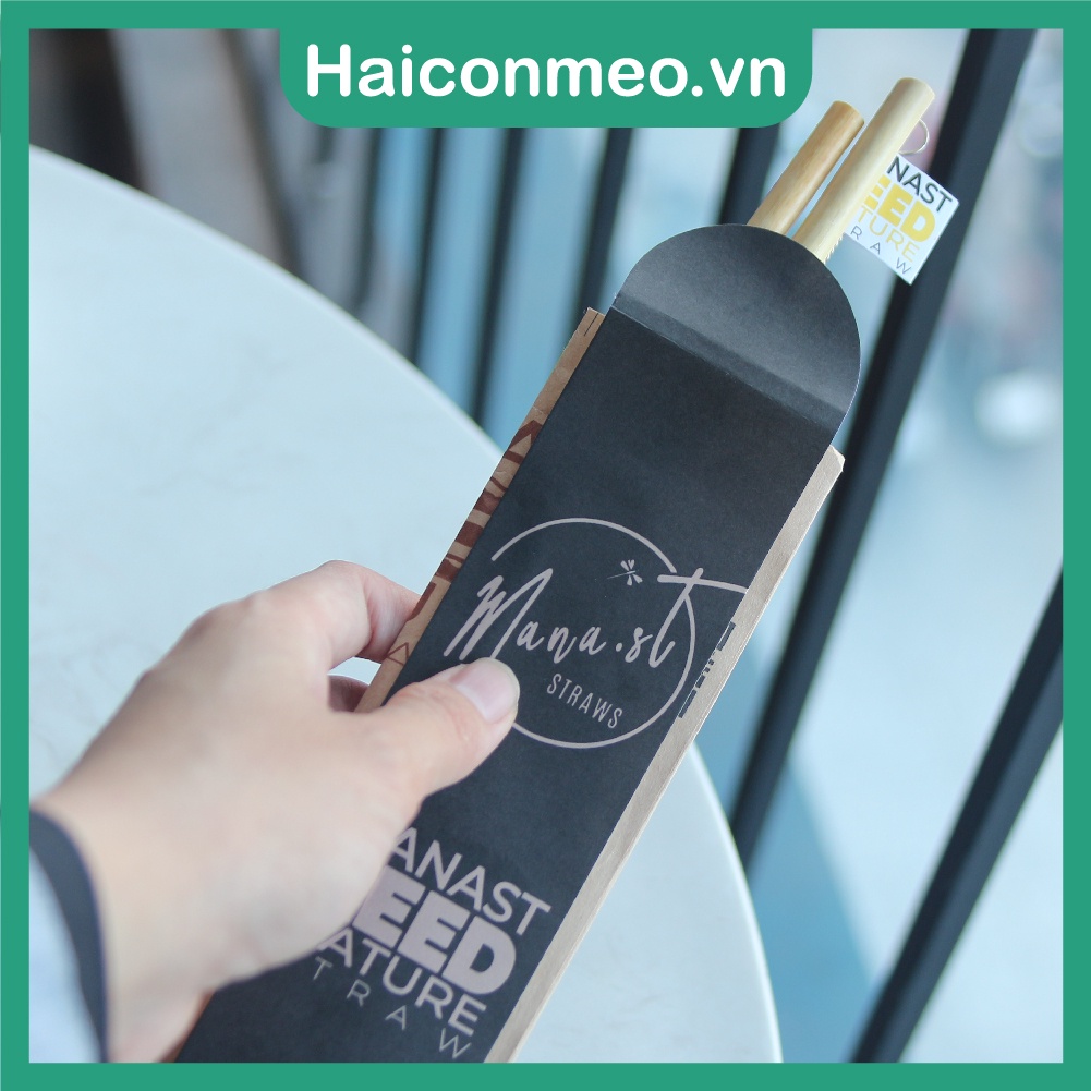 (Haiconmeo) Ống hút cỏ sậy Mana.st