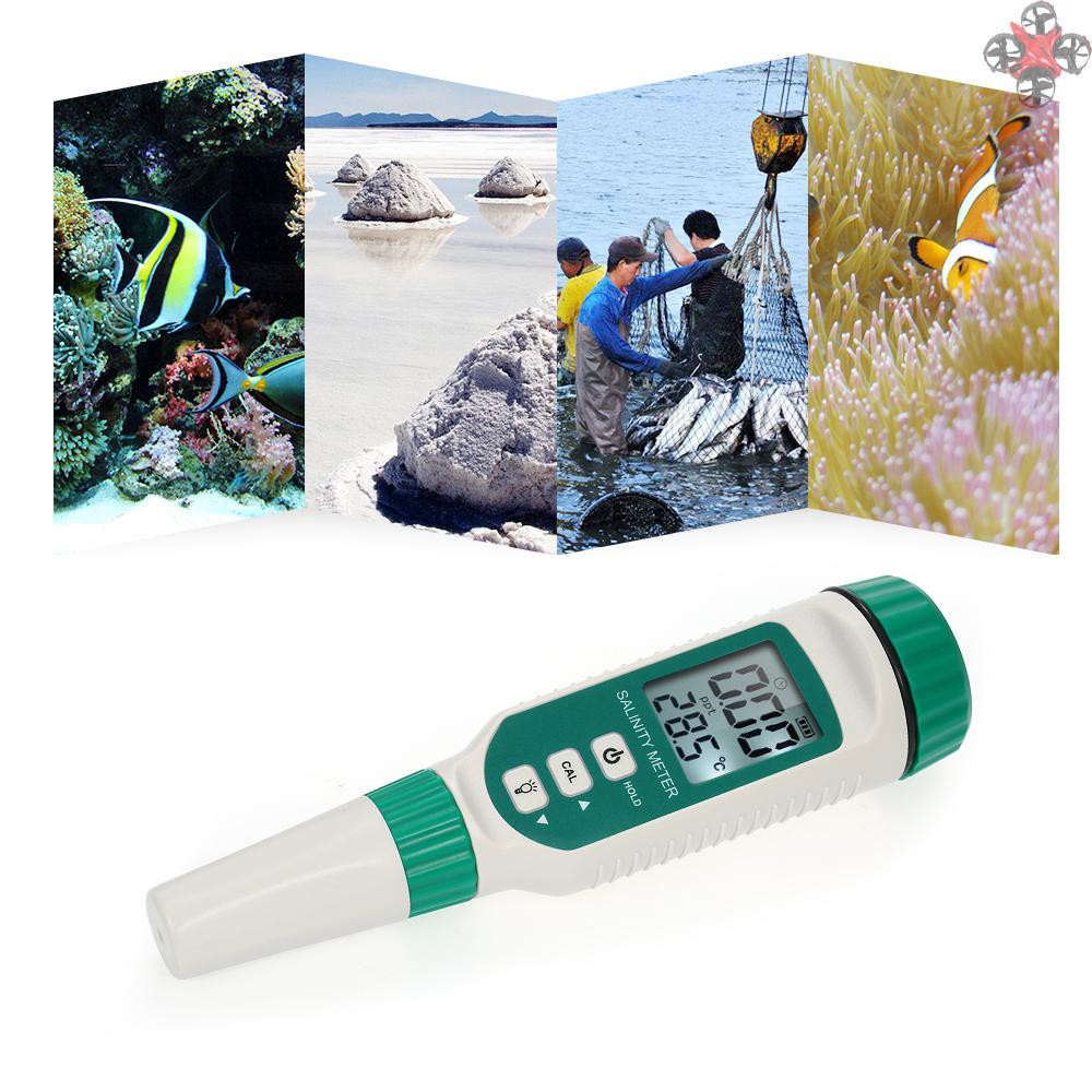 Máy Đo Độ Mặn Nước Muối SMART SENSOR Cầm Tay Tiện Dụng