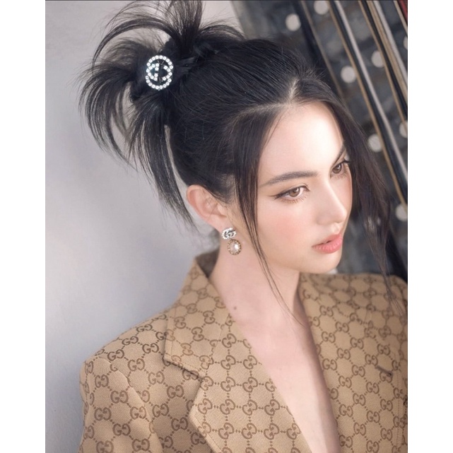 Kẹp tóc đính đá size mini thương hiệu sang chảnh