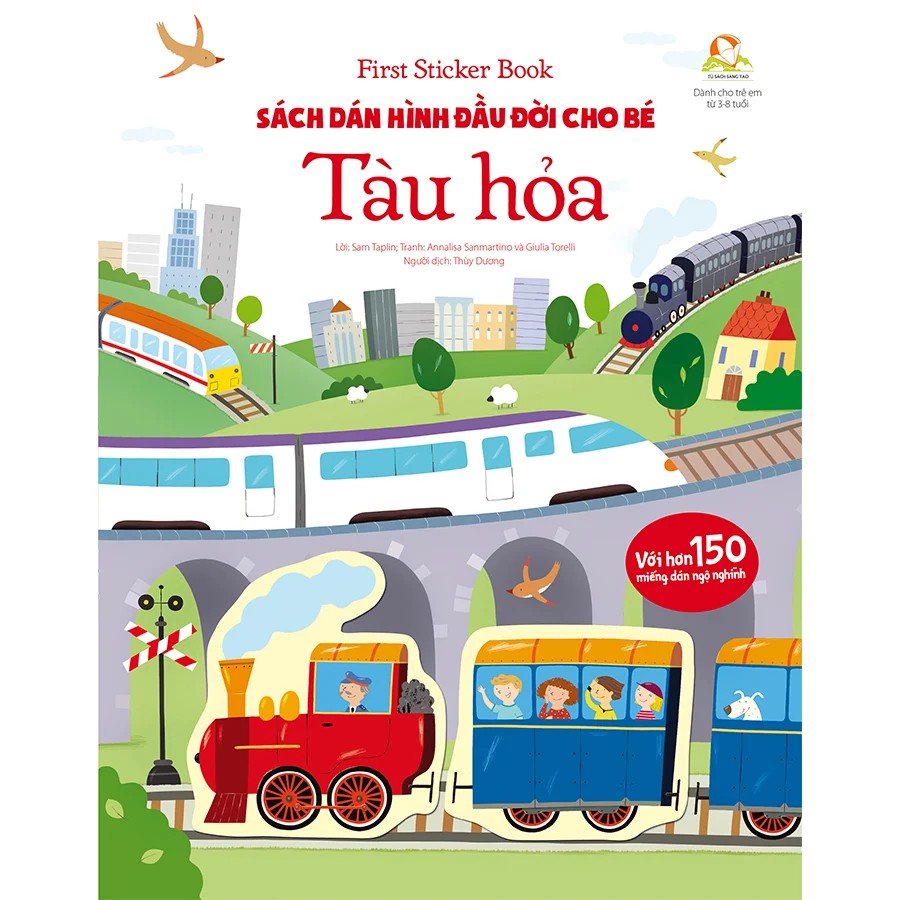 Sách - First sticker book - Sách dán hình đầu đời cho bé (6 cuốn)