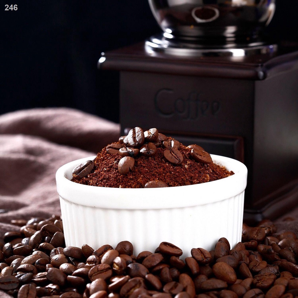 【HOT】Hạt cà phê Espresso] đen rang tươi nhập khẩu Arabica có thể là bột xay 100g / 250g