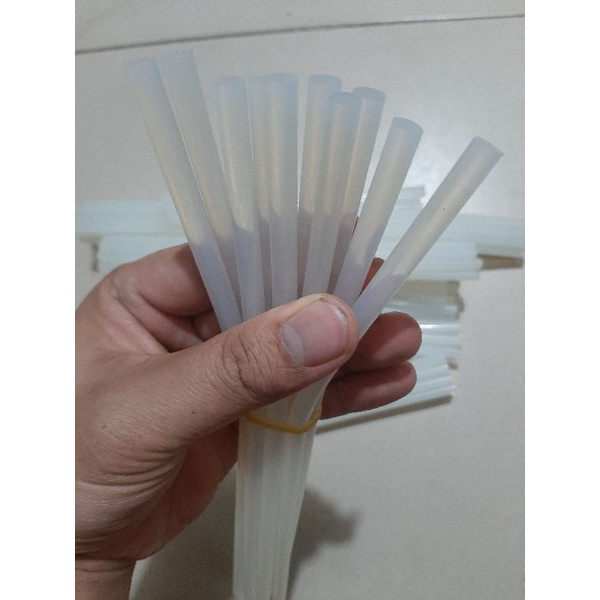 Combo 10 cây keo nến trong nhỏ dài 28.5×0.7cm loại tốt